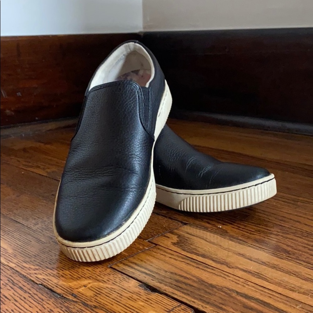 Leather Born Slip On Sneakers Womens